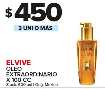 Carrefour Maxi Elvive Oleo Extraordinario x 100cc oferta