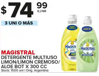Carrefour Maxi Magistral Detergente Multiuso Limon x 300cc oferta