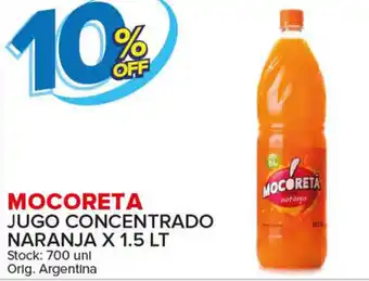 Carrefour Maxi Mocoreta Jugo Concentrado Naranja x 1.5 lt oferta