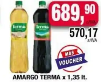 Maxiconsumo AMARGO TERMA x 1,35 lt. oferta