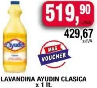 Maxiconsumo LAVANDINA AYUDIN CLASICA X 1LT oferta