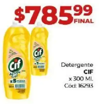 Diarco Detergente CIF x 300ml oferta