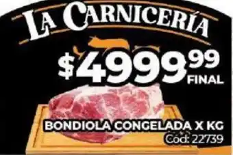Diarco BONDIOLA CONGELADA X KG oferta