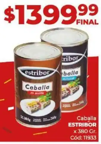 Diarco Caballa ESTRIBOR x 380gr oferta