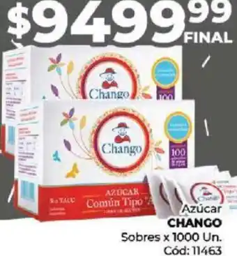 Diarco Azúcar CHANGO Sobres x 1000un oferta