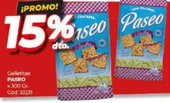 Diarco Galletitas PASEO x 300gr oferta