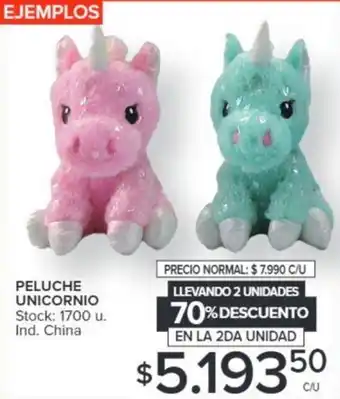 Carrefour PELUCHE UNICORNIO oferta