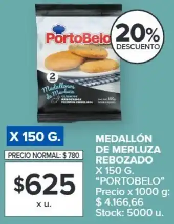 Carrefour MEDALLÓN DE MERLUZA REBOZADO X 150G oferta