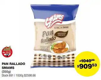 Atomo Conviene PAN RALLADO SMAMS 350g oferta