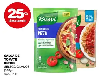Atomo Conviene SALSA DE TOMATE KNORR 340g oferta