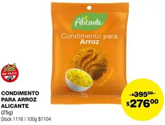 Atomo Conviene CONDIMENTO PARA ARROZ ALICANTE 25g oferta