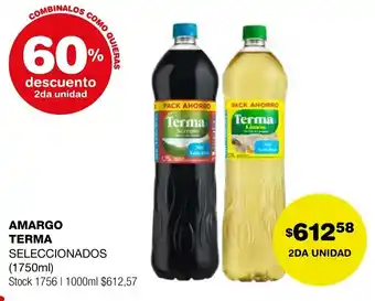 Atomo Conviene AMARGO TERMA SELECCIONADOS 1750ml oferta