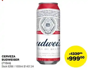 Atomo Conviene CERVEZA BUDWEISER 710ml oferta