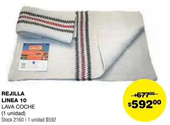 Atomo Conviene REJILLA LINEA 10 LAVA COCHE 1 unidad oferta