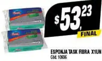 Supermercados Yaguar ESPONJA TASK FIBRA X1UN oferta
