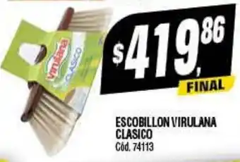 Supermercados Yaguar ESCOBILLON VIRULANA CLASICO oferta