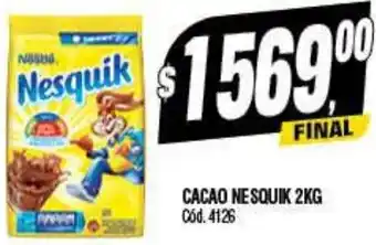 Supermercados Yaguar CACAO NESQUIK 2KG oferta