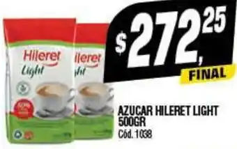 Supermercados Yaguar AZUCAR HILERET LIGHT 500GR oferta