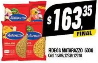 Supermercados Yaguar FIDEOS MATARAZZO 500G oferta