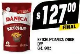 Supermercados Yaguar KETCHUP DANICA 220GR oferta