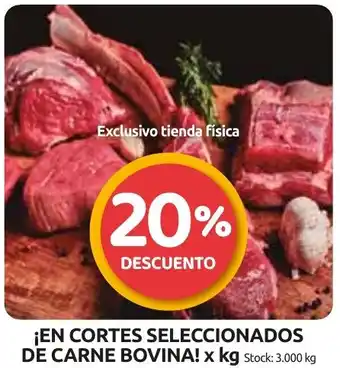 Cordiez ¡EN CORTES SELECCIONADOS DE CARNE BOVINA! x kg oferta