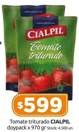 Cordiez Tomate triturado CIALPIL doypack x 970gr oferta