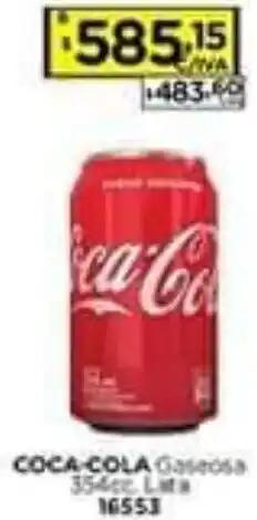 Hipermay COCA COLA Gaseosa 354cc oferta
