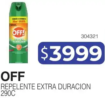 Masivos OFF REPELENTE EXTRA DURACION 290C oferta
