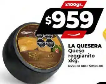 Supermayorista Vital LA QUESERA Queso reggianito x 100gr oferta