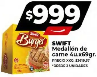 Supermayorista Vital SWIFT Medallón de carne 4u.x69gr oferta