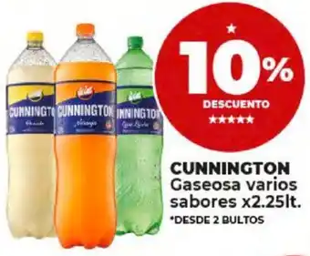 Supermayorista Vital CUNNINGTON Gaseosa varios sabores x 2.25lt oferta