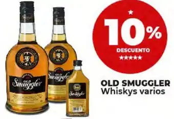 Supermayorista Vital OLD SMUGGLER Whiskys varios oferta