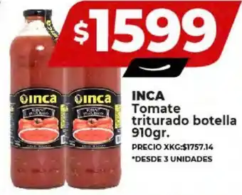 Supermayorista Vital INCA Tomate triturado botella 910gr oferta