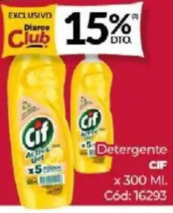 Diarco Detergente CIF x 300ML oferta