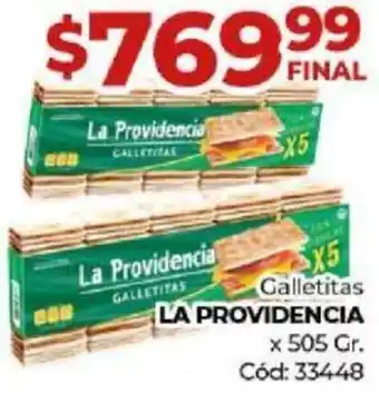 Diarco Galletitas LA PROVIDENCIA x 505gr oferta