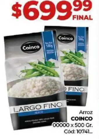 Diarco Arroz COINCO 00000 x 500gr oferta