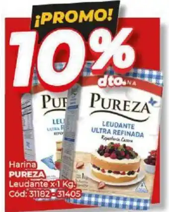 Diarco Harina PUREZA Leudante x 1kg oferta