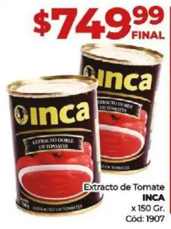 Diarco Extracto de Tomate INCA x 150gr oferta