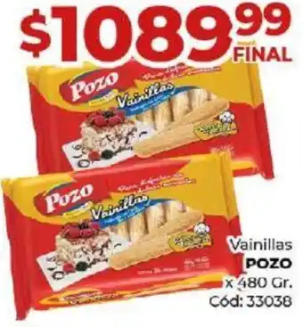 Diarco Vainillas POZO x 480gr oferta