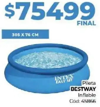 Pileta BESTWAY Inflable 305 x 76cm