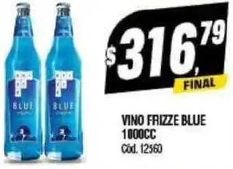 Supermercados Yaguar VINO FRIZZE BLUE 1000CC oferta