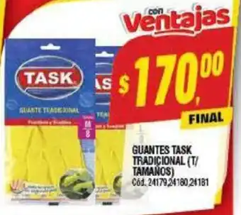Supermercados Yaguar GUANTES TASK TRADICIONAL oferta