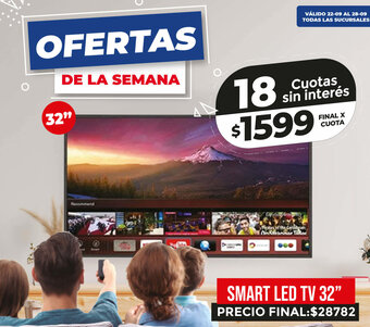 Supermayorista Vital Smart Led TV 32" oferta