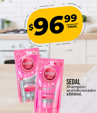 Supermayorista Vital Sedal Shampoo/ acondicionador x 300ml oferta