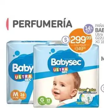 Alvear Babysec Pañal Ultra oferta