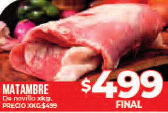 Supermayorista Vital Matambre De Novillo oferta
