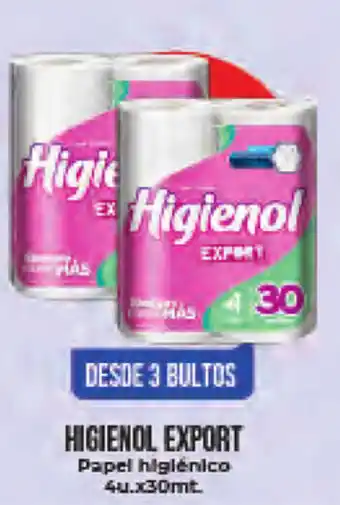 Supermayorista Vital Higienol Export Papel Higiénico 4u x 30mt oferta