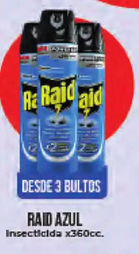 Supermayorista Vital Raid Azul Insecticida 360cc oferta