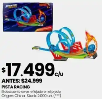 Changomas PISTA RACING oferta