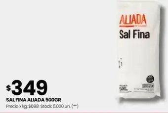 Changomas SAL FINA ALIADA 500GR oferta